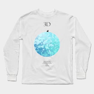 Jungkook 3D Moon Dark Long Sleeve T-Shirt